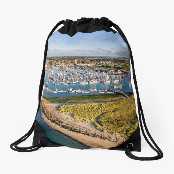 Yarmouth Harbour Isle Of Wight Drawstring Bag