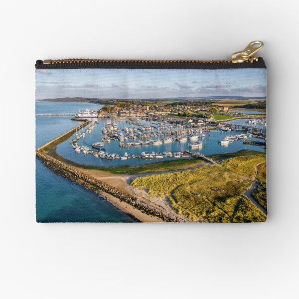 Yarmouth Harbour Isle Of Wight Zipper Pouch