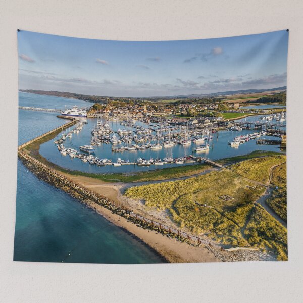 Item preview, Yarmouth Harbour Isle Of Wight designed and sold by manateevoyager.