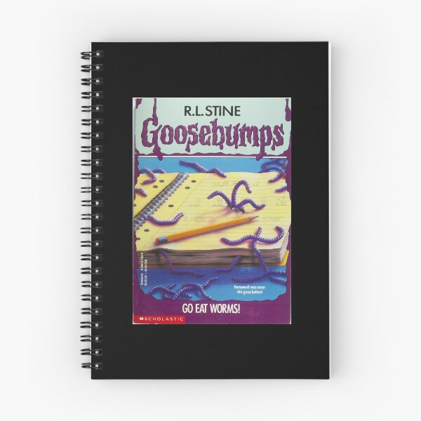 Item preview, Go eat worms - Goosebumps poster designed and sold by WallaceLidaDix.