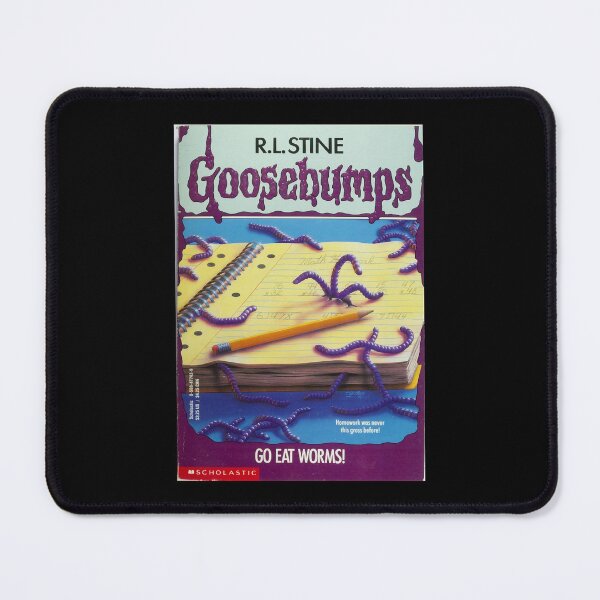 Item preview, Go eat worms - Goosebumps poster designed and sold by WallaceLidaDix.