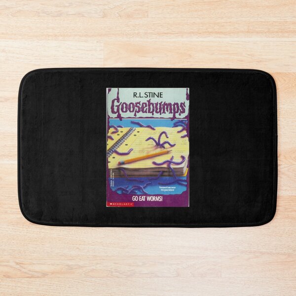Item preview, Go eat worms - Goosebumps poster designed and sold by WallaceLidaDix.