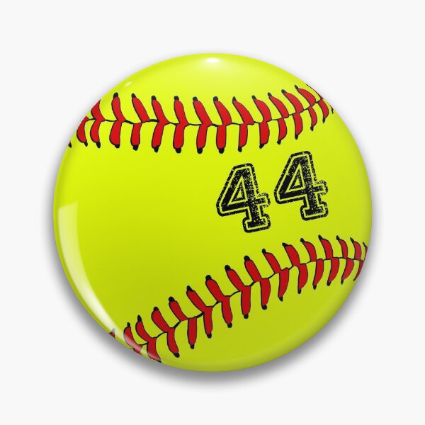 Artikelvorschau, Softballball Nummer 44, vierundvierzig entworfen und verkauft von TheCultStuff.