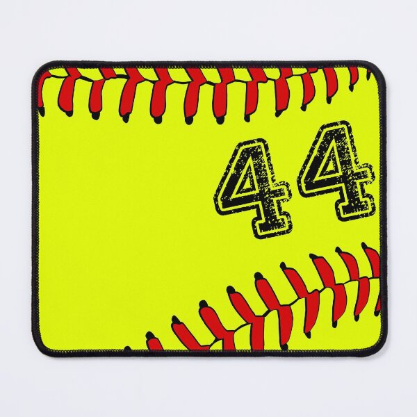 Item preview, Softball ball number 44, forty four  designed and sold by TheCultStuff.