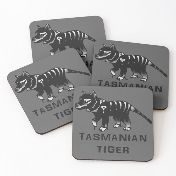 Item preview, extinct terror tasmanian tiger extinct animal designed and sold by IMPULSEimpact.