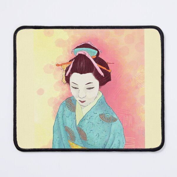 Item preview, Peachy Pastel Japanese Geisha designed and sold by Anne-Maree Hunter.