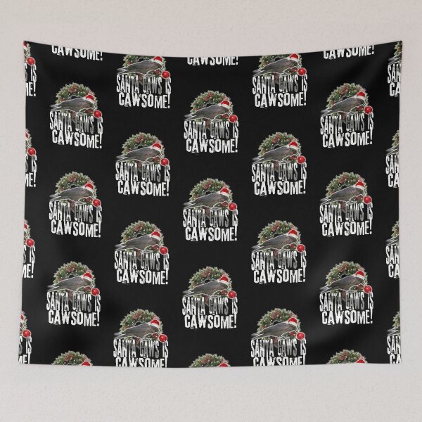 Item preview, santa caws is cawsome! designed and sold by redboy.