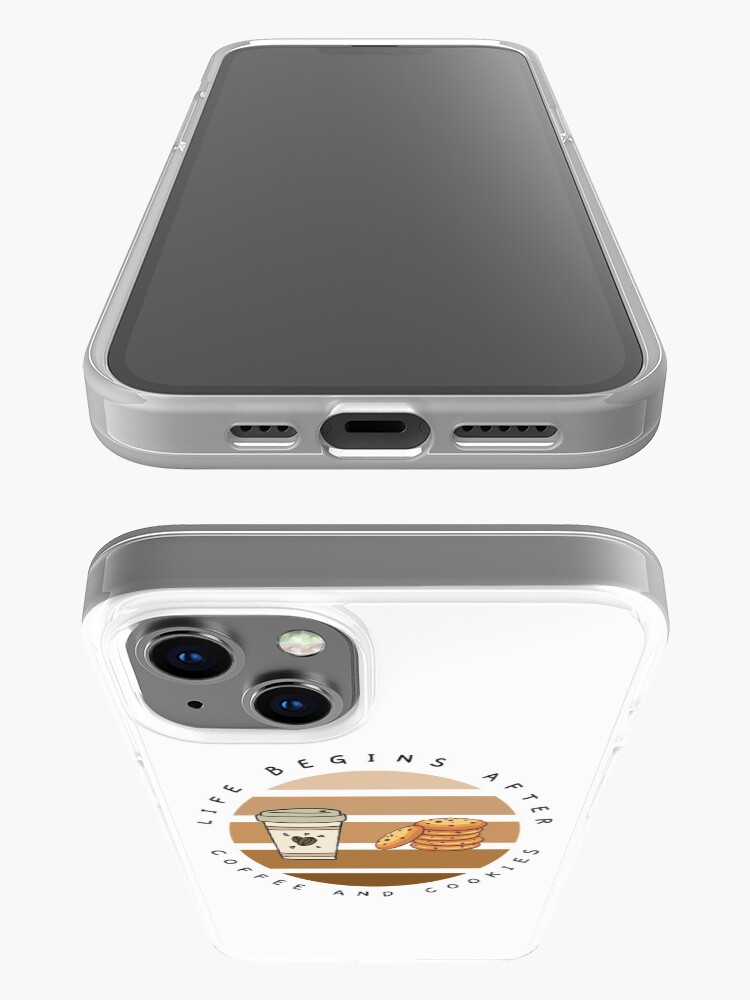 Life Begins After Coffee iPhone Case