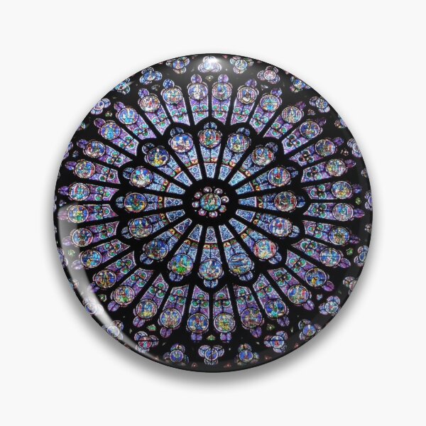 Item preview, Notre Dame de Paris Rose window designed and sold by mycloudzdesign.