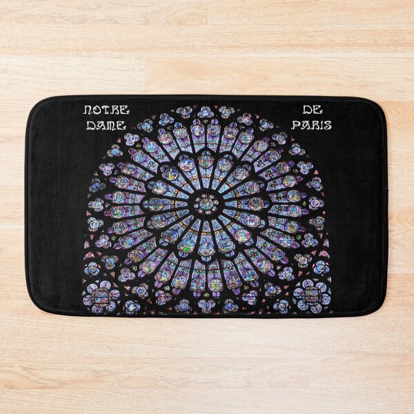 Item preview, Notre Dame de Paris Rose window designed and sold by mycloudzdesign.