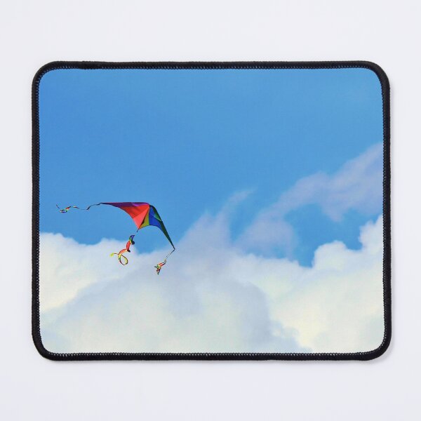 Item preview, Rainbow colored kite in the clouds designed and sold by SvetlanaSF.