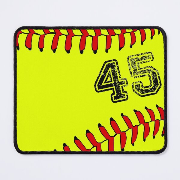 Item preview, Softball ball number 45, forty five designed and sold by TheCultStuff.