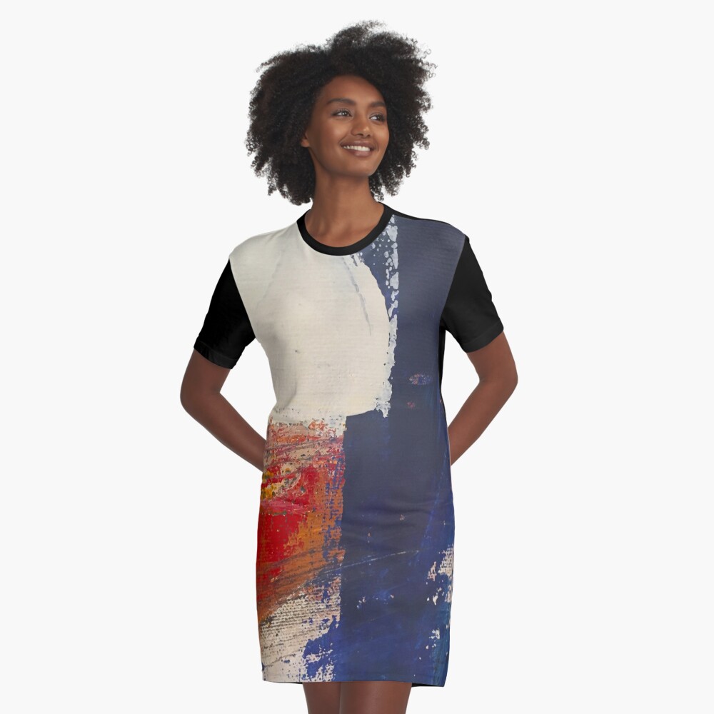 Aperçu de l'œuvre Robe t-shirt créée et vendue par AlecStephani.