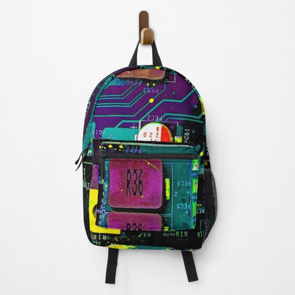 Item preview, Motherboard in Teal Purple &Yellow by Iritof  designed and sold by iritof.