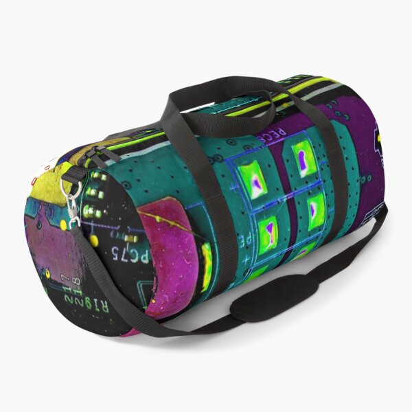 Item preview, Motherboard in Teal Purple &Yellow by Iritof designed and sold by iritof.