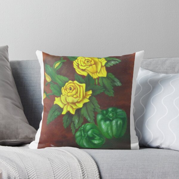 Item preview, Yellow Roses With Green Peppers designed and sold by ashleygoforth.