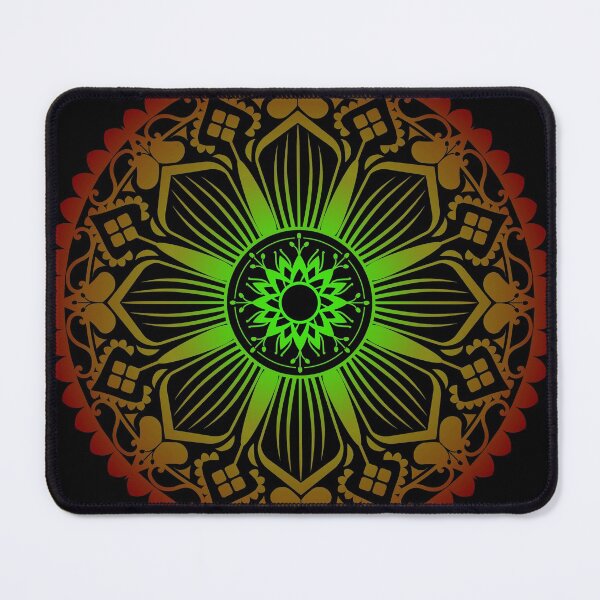 Item preview, Mandala Iris Rasta designed and sold by OneDailyDesign.