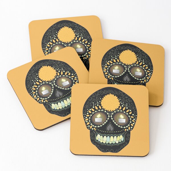 Item preview, Skull Day of the Dead México Arte digital designed and sold by rutyriversart.