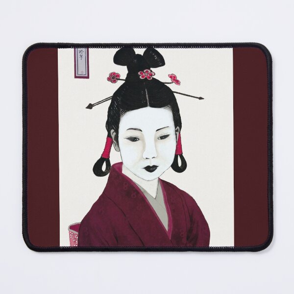 Item preview, Japanese Plum Geisha designed and sold by Anne-Maree Hunter.