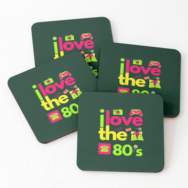 Item preview, Retro Vintage I Love The 80's designed and sold by wisamart.