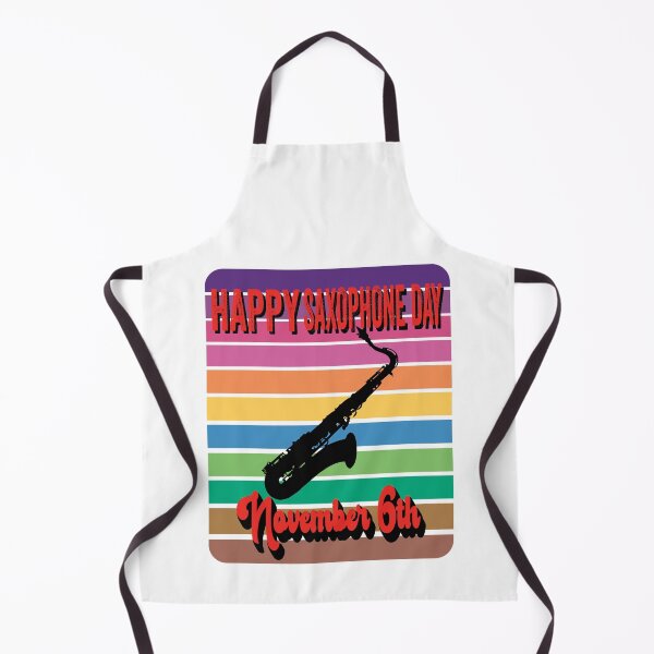 Item preview, Happy Saxophone Day on November 6th in the Red designed and sold by TJHstudio.