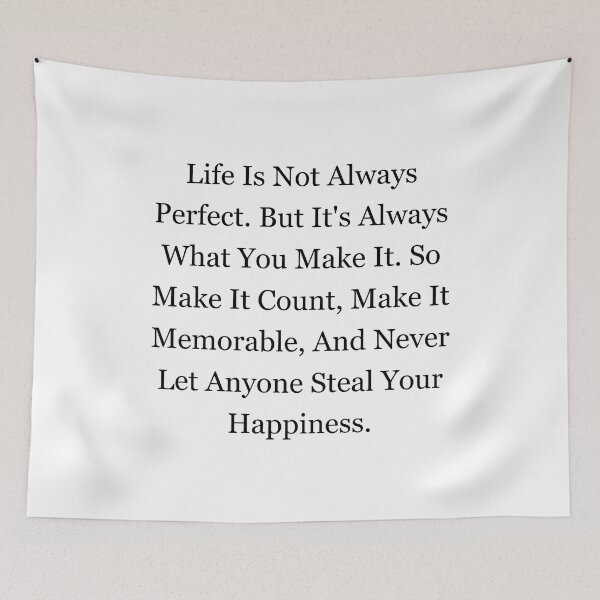 Item preview, Life Is Not Always Perfect designed and sold by corbrand.