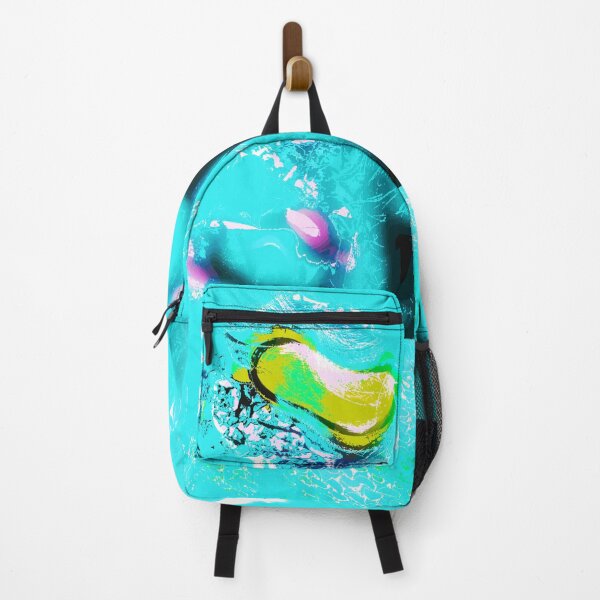 Item preview, Abstract Jelly Bean Floating in Turquoise Water designed and sold by Happykale.