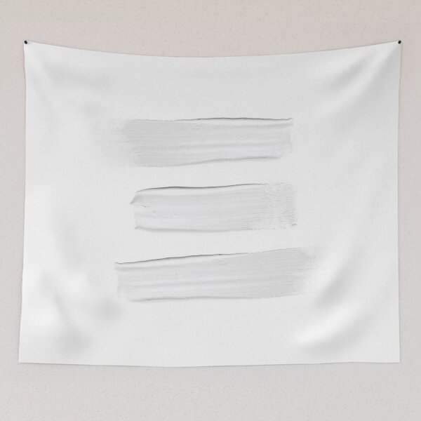 Item preview, White brush strokes designed and sold by WhalesWay.