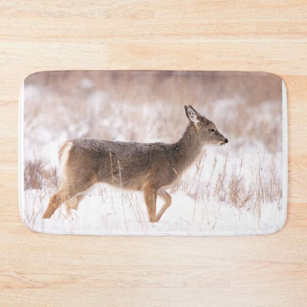 Item preview, Mule Deer Fawn in the Snow designed and sold by Alyce Taylor.
