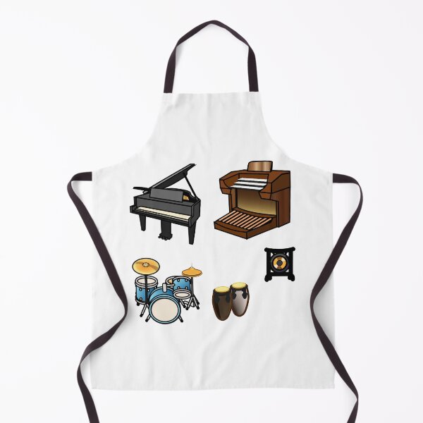 Item preview, Cartoon Musical Instrument Stickers Pack #3 of 3 Journals Diaries Scrapbooking Sticker Books designed and sold by Hanlar.