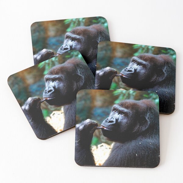Item preview,  gorilla photo with high resolution quality designed and sold by Allyouneed-2.