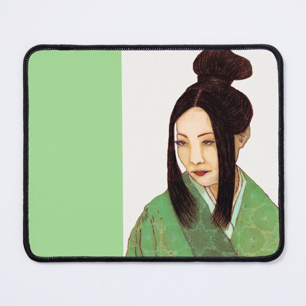 Item preview, Japanese Geisha - Green Kimono designed and sold by Anne-Maree Hunter.