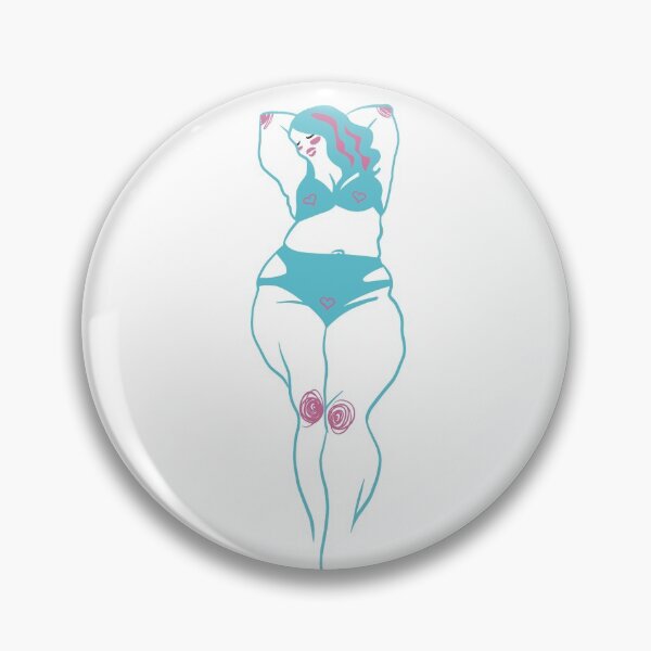 Item preview, Curvy Pinup Beach Babe designed and sold by PeachBanStudios.