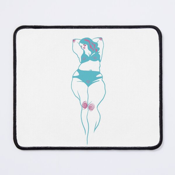 Item preview, Curvy Pinup Beach Babe designed and sold by PeachBanStudios.