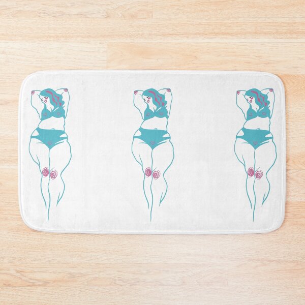 Item preview, Curvy Pinup Beach Babe designed and sold by PeachBanStudios.