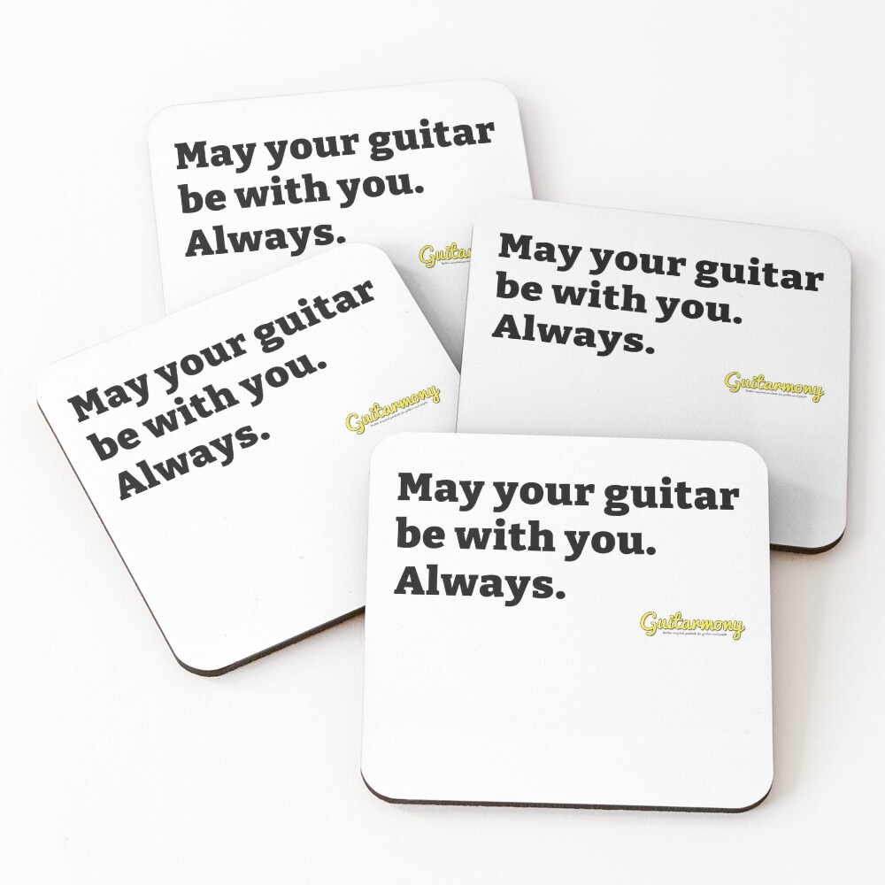 Item preview, Coasters (Set of 4) designed and sold by Guitarmony.