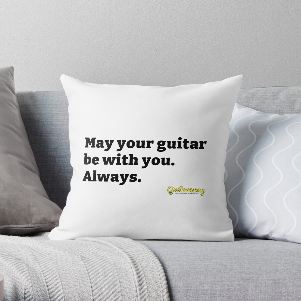 Item preview, Throw Pillow designed and sold by Guitarmony.
