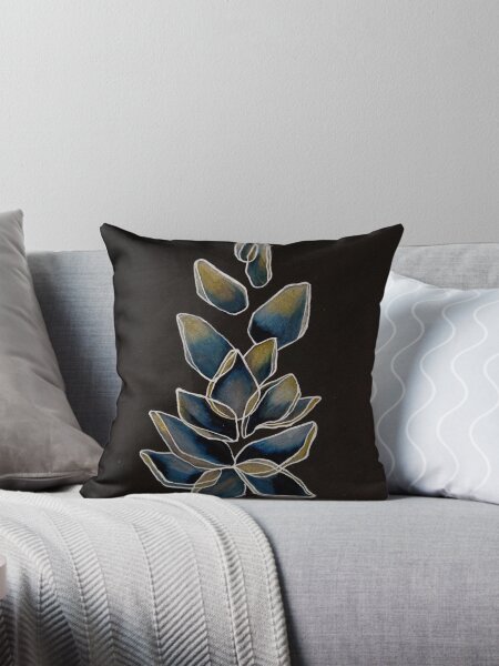 Vista previa del artículo con la obra «Lotus azul y amarillo», diseñado y vendido por sarahjohnson94.