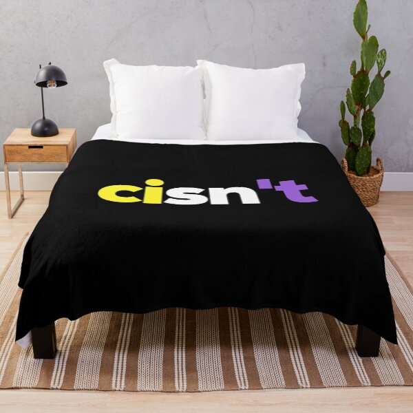 Item preview, Cisnt For Me. Nonbinary Pride designed and sold by Subtle Pride Shop.