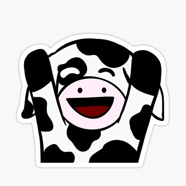 Cute cow Sticker