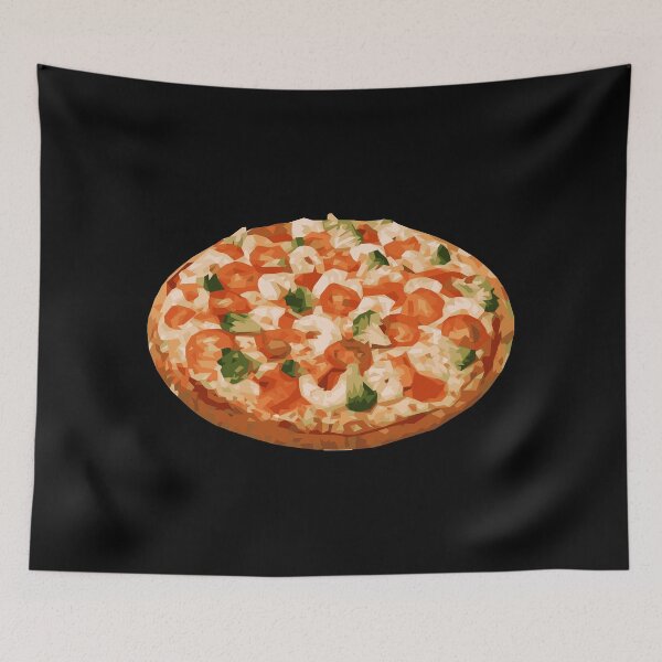 Item preview, Pepperoni Pizza Illustration designed and sold by JoyforU.