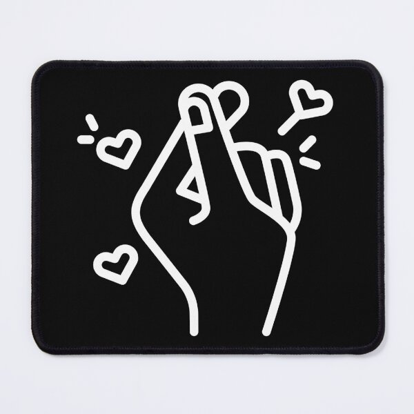 Item preview,  Korean Love Heart Hands (White) designed and sold by freedom4life.