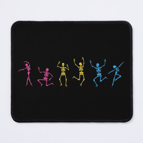 Item preview, Halloween Pan Sexual Flag Skeletons. Pansexual Pride designed and sold by Subtle Pride Shop.