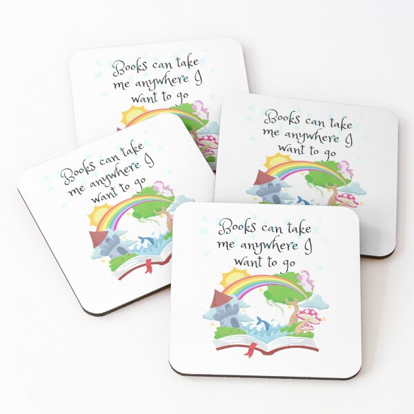 Item preview, Books can take me anywhere I want to go designed and sold by Scribblehound.