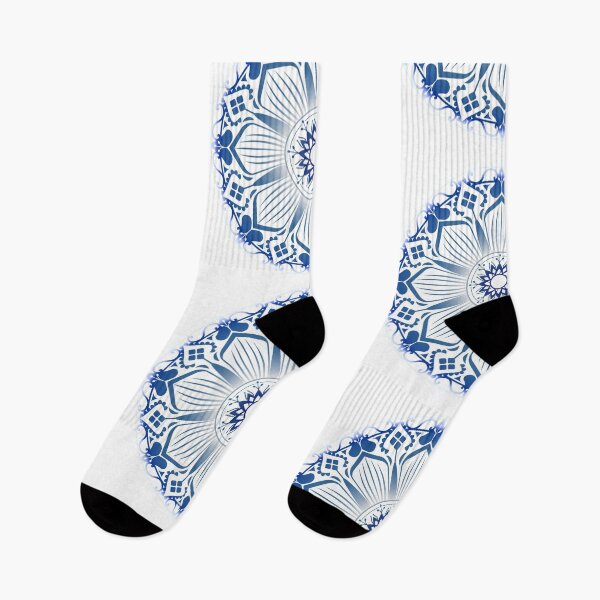 Item preview, Mandala Iris BlueSky designed and sold by OneDailyDesign.