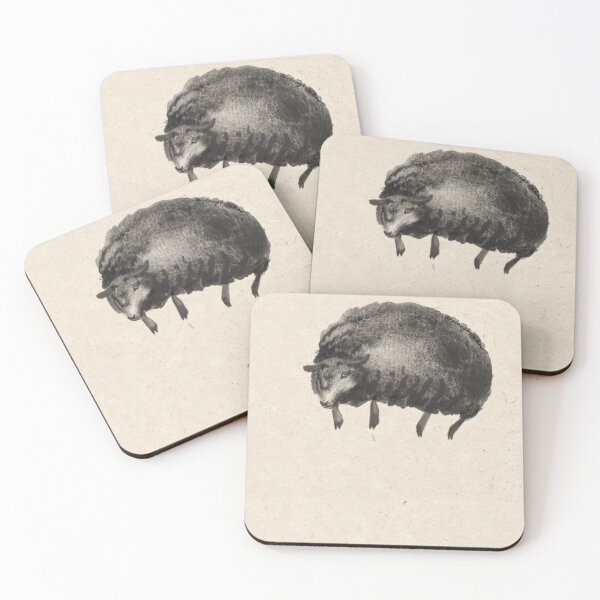 Item preview, Leaping Black sheep  designed and sold by orangerinka.
