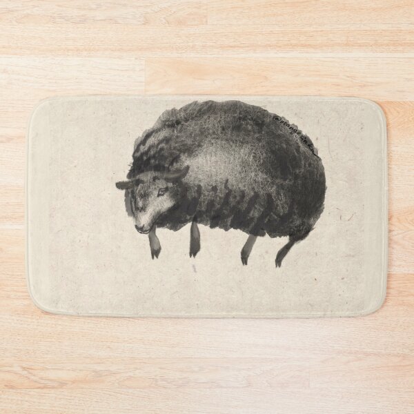 Item preview, Leaping Black sheep  designed and sold by orangerinka.