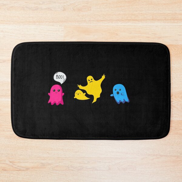 Item preview, Cute Halloween Ghosts. Pansexual Pride designed and sold by Subtle Pride Shop.