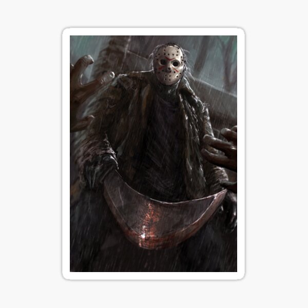 Jason Voorhees Sticker