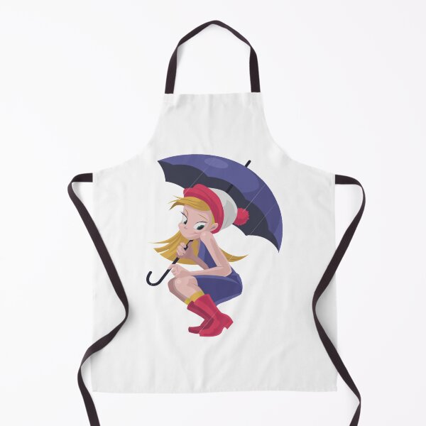 Item preview, Thirty Flirty And Thriving girl with umbrella Fitted Scoop designed and sold by BeKindST.